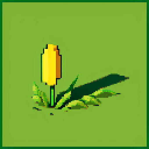 single blade of grass