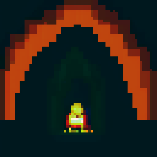 DARK DANK ROOM WITH A PERSON SHROUDED IN A BLANKET