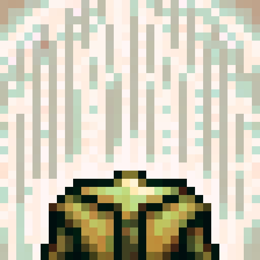 gold color helmet, game icon, 32x32 pixel art, sRGB, skill art, close up, portrait