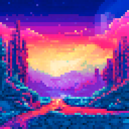 the northern lights over an icy landscape 