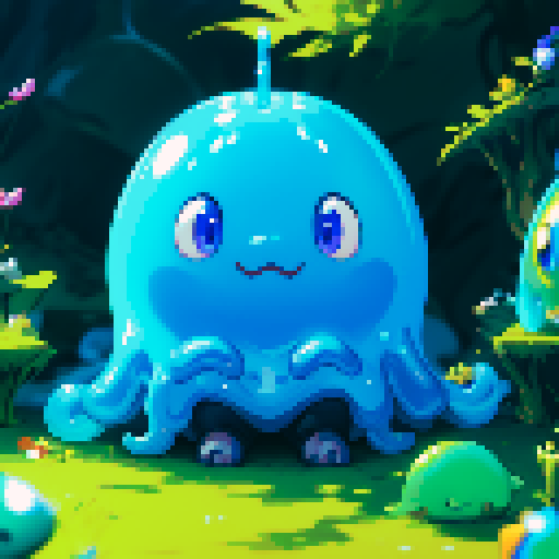 Blue slime