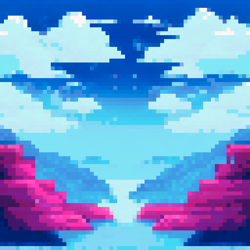 blue background with a simple pattern