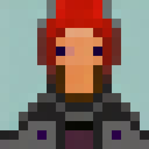 Cute pink cats with dainty paw prints, delicate whiskers, and sparkling eyes, in a pixel art close-up portrait, surrounded by vibrant colors, playful poses, and a whimsical scenery of a flower-filled meadow, rolling hills, clear blue sky, cozy cottages, charming village rooftops, blooming cherry blossom trees, and soft pastel shades, perfect for a game icon in 16x16 pixel art style