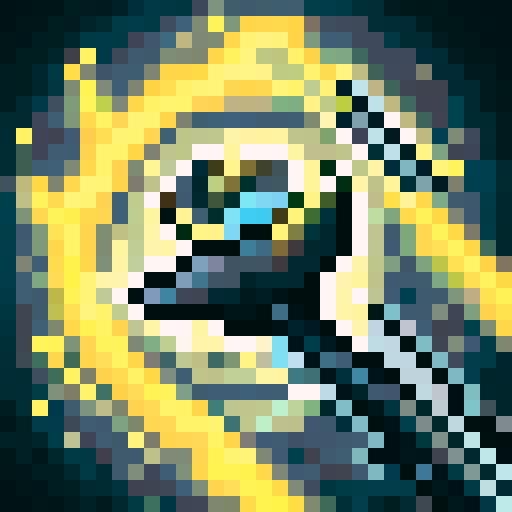 black mamba, stack tail, tongue stick out, game icon, 32x32 pixel art, sRGB, skill art, close up, portrait