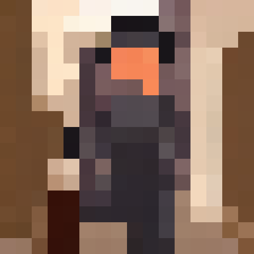 Masterpiece, top quality, best quality, anime male with black spiky hair, dashing right with weapon in hand, game icon, 16x16, pixel art, close up, portrait