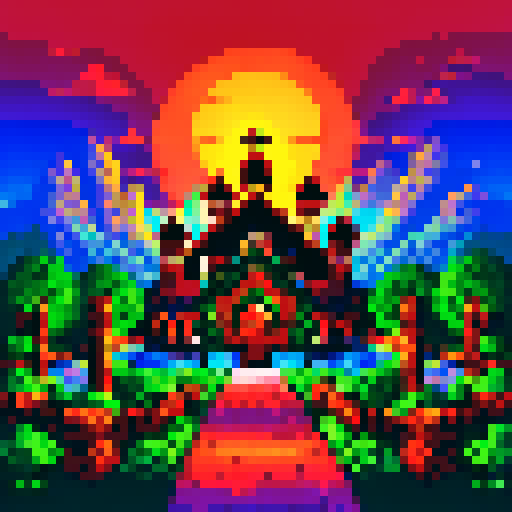 Christmas celebration in the Philippines - church at dawn