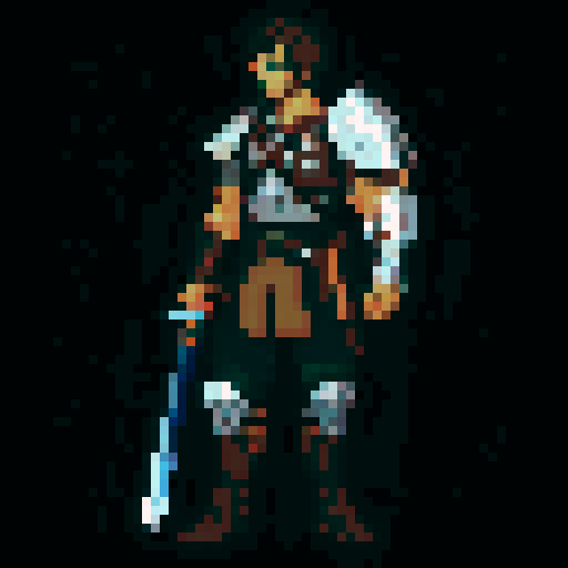 Use reference image an make hero in attack position