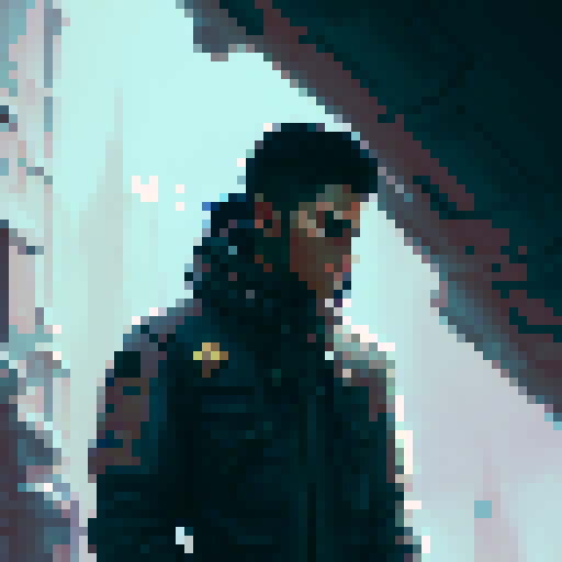 boy, black hair, blue eyes, white shirt, black jacket, black pants, black shoes, pale