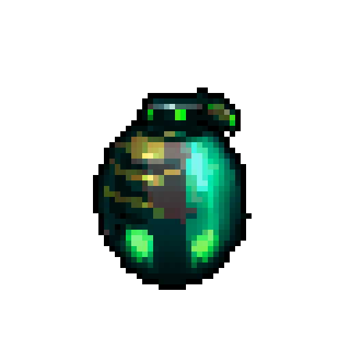 futuristic grenade