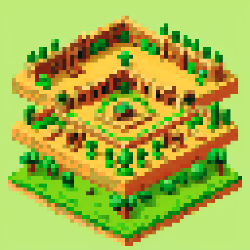 Top down Post apocalyptic ancient roman farmland rpg tileset