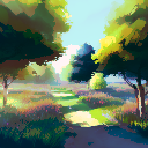 beehives in a woodland clearing, blue sky, English countryside, landscape portrait