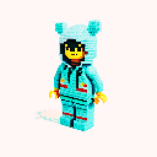 hoody pixel lego