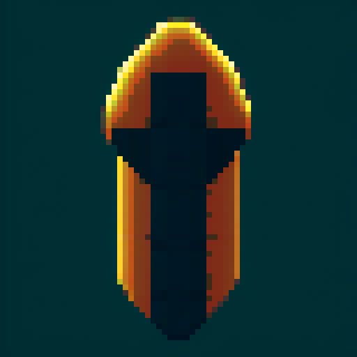 a transparent pure 2d sprite for a space game. It needs to look like the top view of a simple spaceship all by itself with the background transparent ,style of the 80s. The spaceship should not have any shadows.