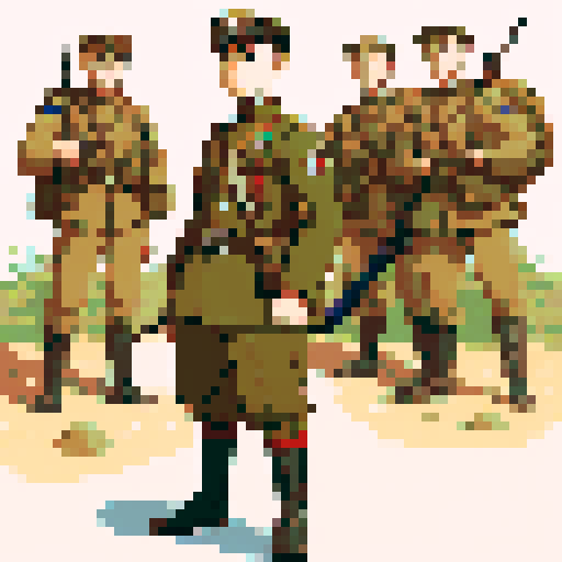 Solider from First World War for a RPG game.