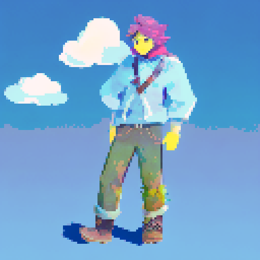 Corn fields right before harvest, one scarecrow in the middle of the field with a crow on each arm