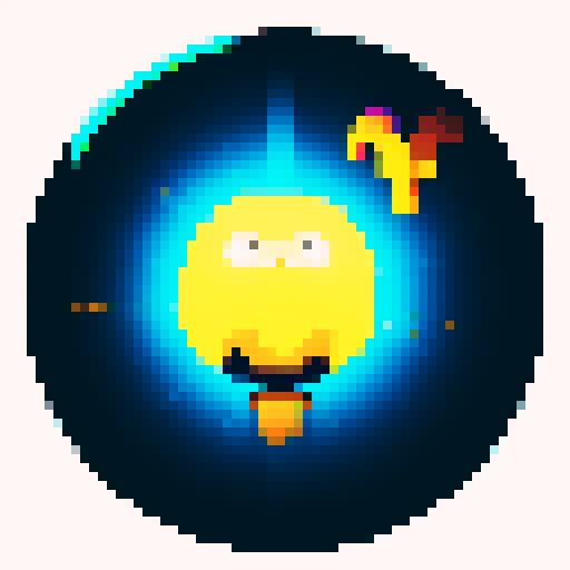 Create a character for a game who is an ephemeral, glowing creature resembling an orb or sphere. Its body should emit a soft, warm light that illuminates the surrounding darkness. The color of the light should change depending on the intensity chosen by the player, varying from white to golden or blue. The character does not have specific facial or body features, but its presence is always felt due to the light it emits. In motion, the character leaves behind a trail of light that slowly fades