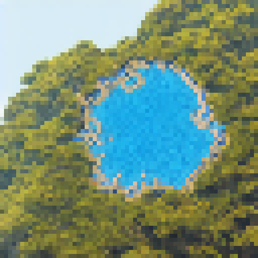 Generate an image of the geographic shape of Gran Canaria filled with blue circles against a white background. The circles should be various shades of blue and overlap to form the shape of the island. The image should be a simplified, non-realistic representation of the island's geography, emphasizing its unique shape.