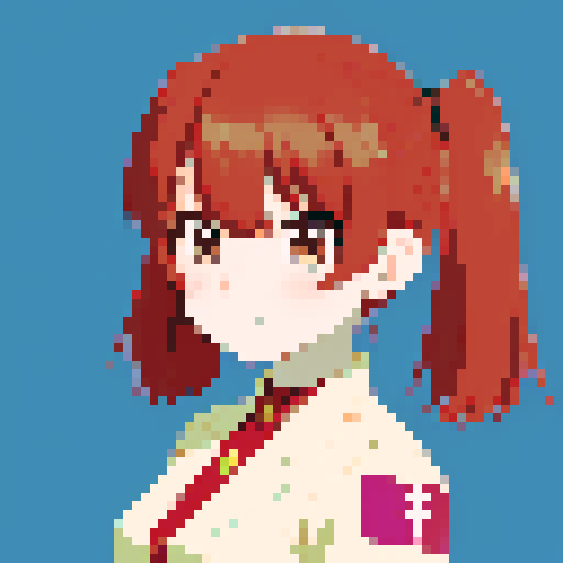 cute girl, combat uniform, anime style