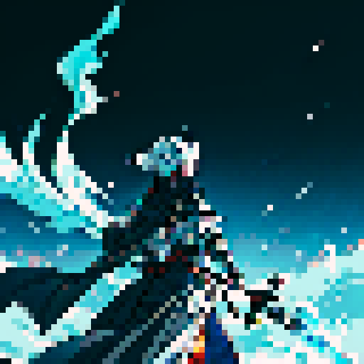 Man: Dressed in full armor and a helmet, exuding a domineering aura
Note: Kosen will use soul fire, specifically manifested as blue flames
Blasphemy Sword: A large sword made of gray black metal. The sword body flowed with disgusting viscous liquid and flickered with a faint soul fire.
2: Add a cloak to the back
3: A soul fire flickered in the armor and dissipated slightly outward, and the other half of the wings were replenished with soul fire.