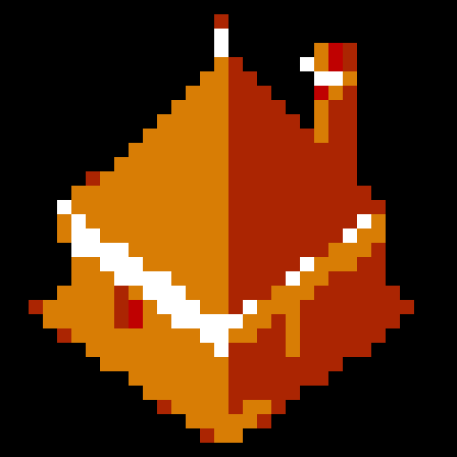 layered triangular red clay shingle tower top. Usable as an asset (clear, thick lines and a white background). Put a black stroke around the composition