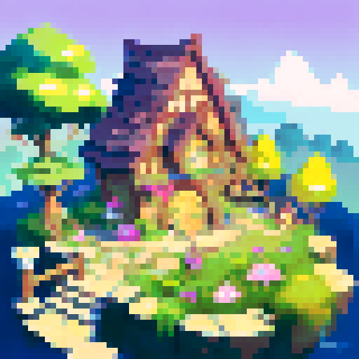 Chibi Robo, small and cute, joyfully playing in a sandy box, surrounded by vibrant colors and a whimsical landscape portrait