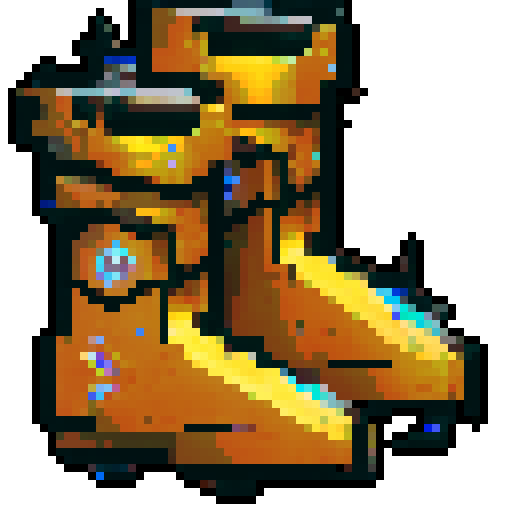 dash icon, sleek and metallic, glowing with a vibrant blue light, adorned with intricate arcane symbols, surrounded by ethereal mist, reflecting a mystical fantasy RPG world