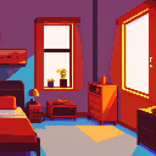 dim apartment interior at night, melancholy, depressed, lonely man's apartment, sadness, dimly lit, bare, pc gamer