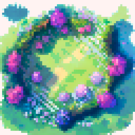 Summer picnic in large open fields 