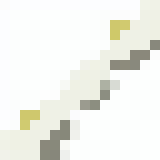 Bone Fragment broken in half with small traces of blood.