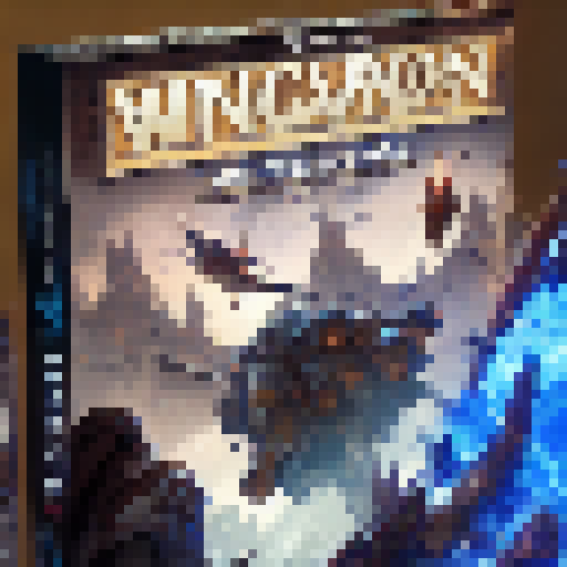 Flying through the city, a squad of heroic warriors battles towering, monstrous titans with swords and magic in a sprawling, epic fantasy RPG world.