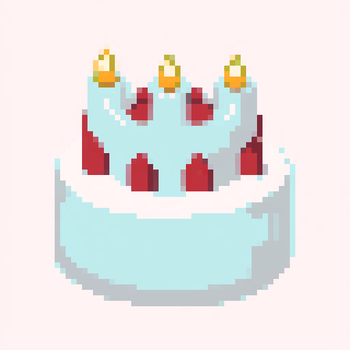 pixel art with a white background 