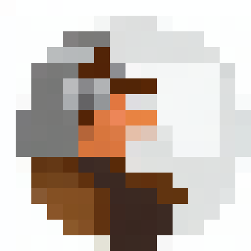 "16x16 pixel art close-up portrait of an opulent Old-World princess adorned with sparkling jewels, gazing out from the balcony of her majestic castle, reminiscent of a classic game icon."