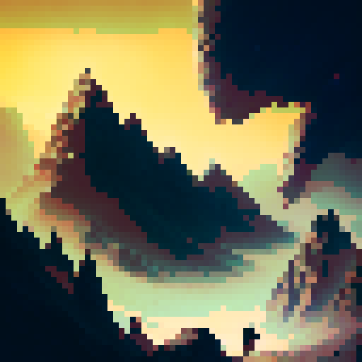 Man and woman climbing up a mountain