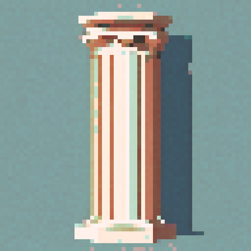 pillar of ancient Greek