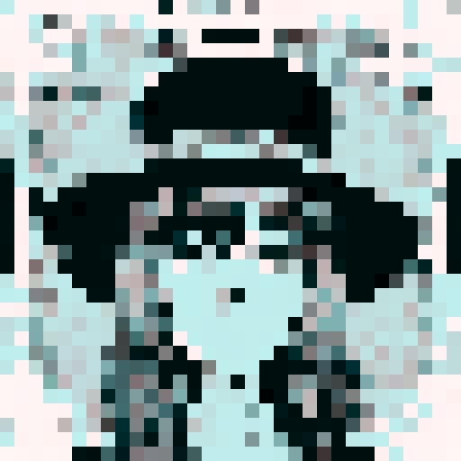 Female manga with hat