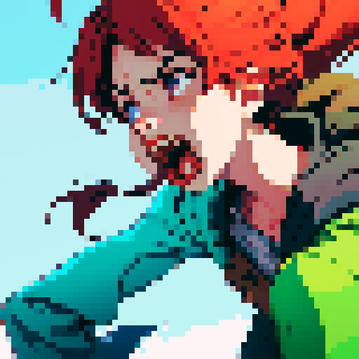 head pain, holding head, screaming