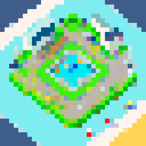 map chip, quarter view, air port, runway, control tower