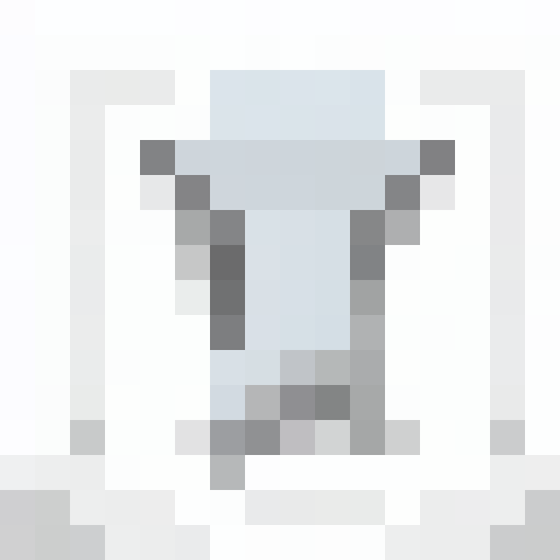 Low-poly tornado pixel art