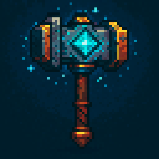 a fantasy hammer
