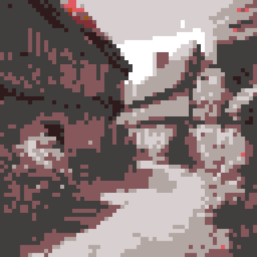 The Gates and Guard Towers to a Medieval town