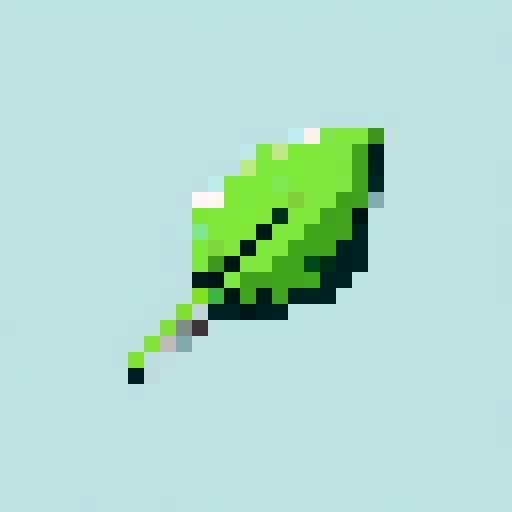 leaf, white background