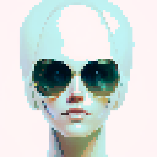 Pixel art with minimal color palette. up to 4 colors