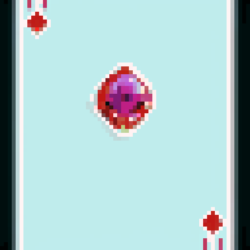 I need the card/borders to remain the same dimensions. I need the diamond suit to become an amethyst suit/theme to include relevant colors. in the middle, I would like there to be a water element inspired wizard summoning a protective aura around him. use an array of amethyst gemstone inspired colors to shade and create the card art. I would like the card to remain with the provided white background.  