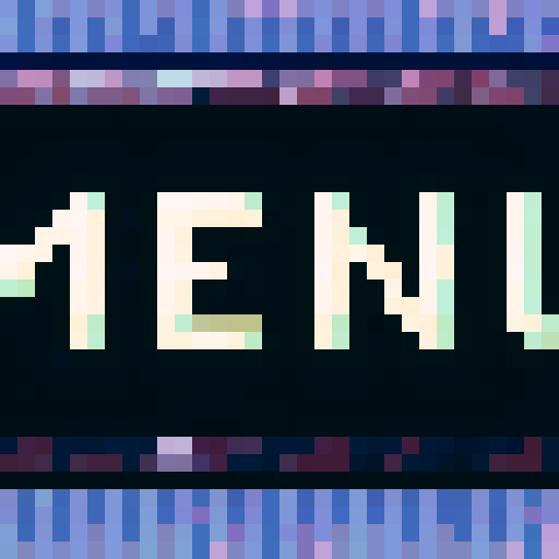 grim vampire hunter, intense gaze, red eyes, fangs bared, blood-stained teeth, vampire bat symbol, dark background, pixelated, detailed shading, menacing aura, skill icon, 32x32 pixels, sRGB colors, close-up view, UI style