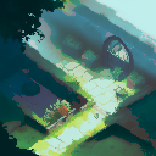 gloomy verdant, fog, pacific northwest feel, dark, mysterious