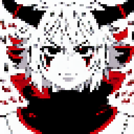 demon slayer, anime style, red and black colors