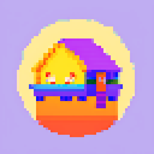 Text saying "The Serenity Hangout" in orange