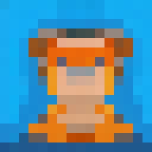 Baby tiger with big eyes, orange and black stripes, wearing sunglasses, surrounded by green foliage, nose in focus, looking directly at the viewer, captured in pixel art style with a close-up portrait perfect for a game icon at 16x16