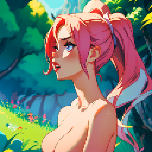 sexy naked woman giving blowjob