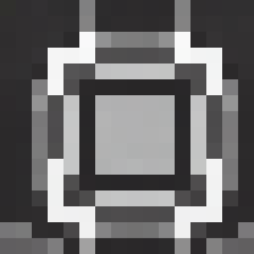 simple, old rusty gear centered on a white background